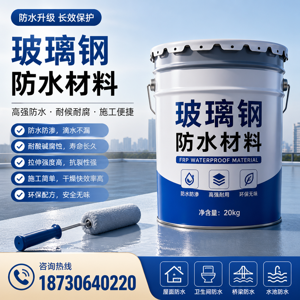 专家解析:玻璃钢防水材料的市场前景分析在 资阳