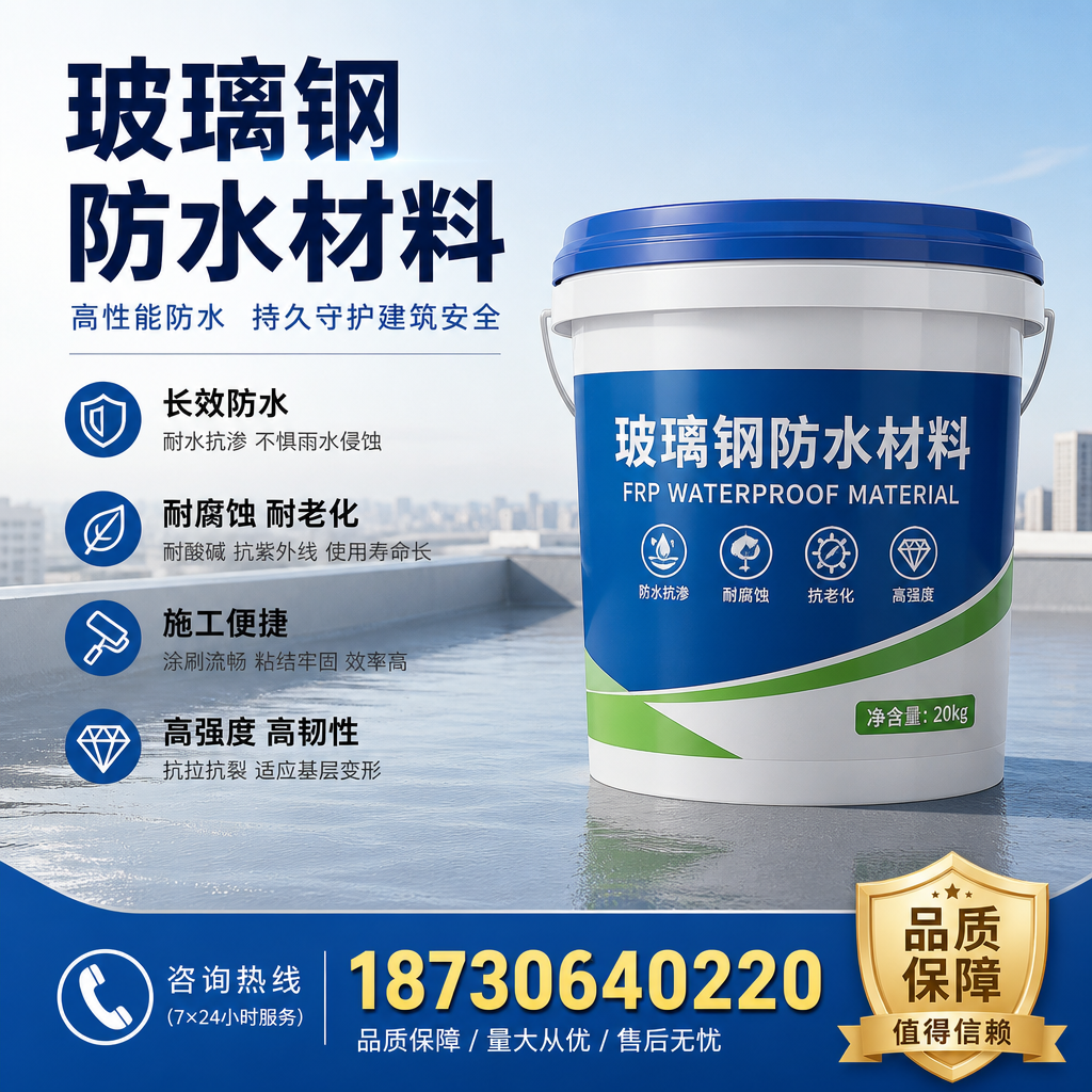 专家解析:玻璃钢防水材料的市场前景分析在 资阳