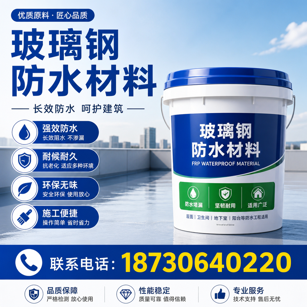 从零开始了解玻璃钢防水材料,资阳 入门指南