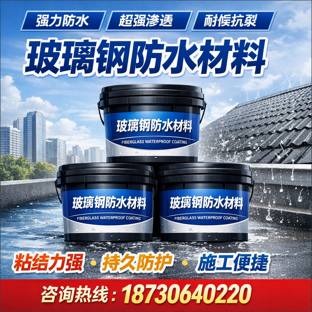 了解玻璃钢防水材料的市场趋势，资阳 企业不可不知