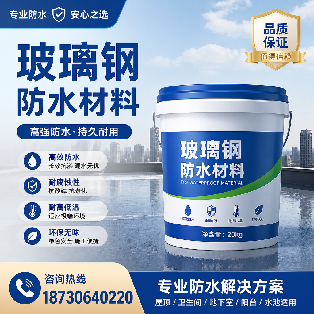了解玻璃钢防水材料的市场趋势,资阳 企业不可不知